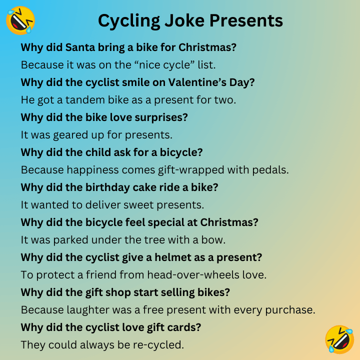 Cycling Joke Presents