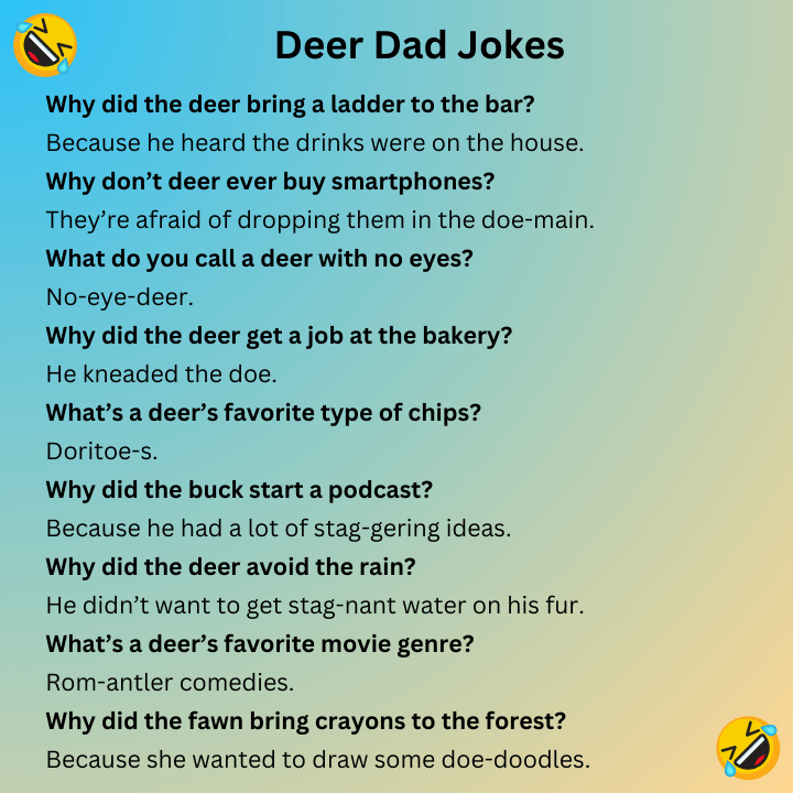 Deer Dad Jokes