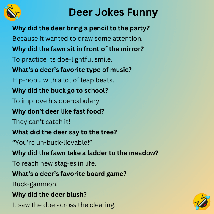Deer Jokes Funny