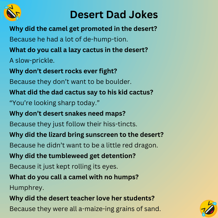 Desert Dad Jokes