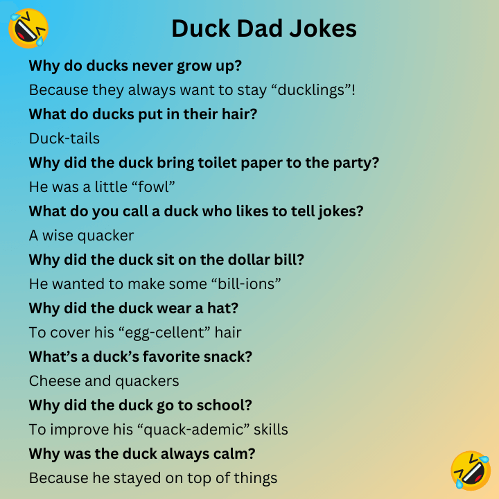 Duck Dad Jokes