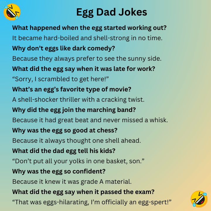 Egg Dad Jokes