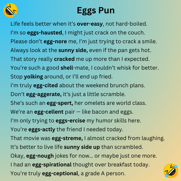 Eggs Pun