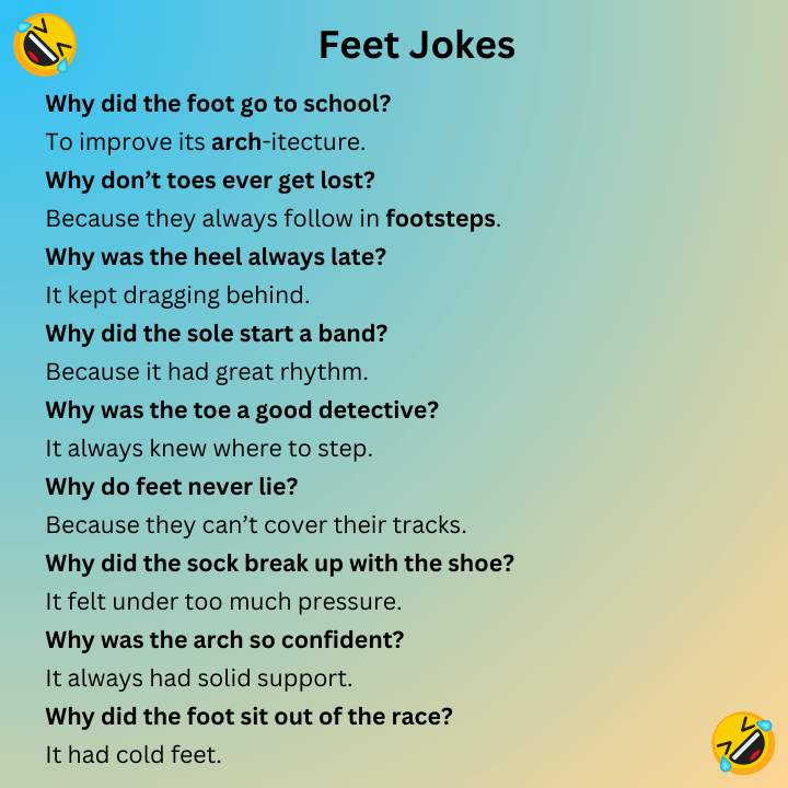 Feet Jokes