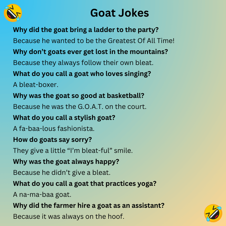 Goat Jokes