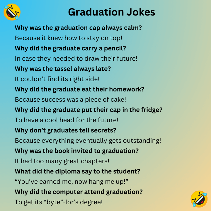 Graduation Jokes