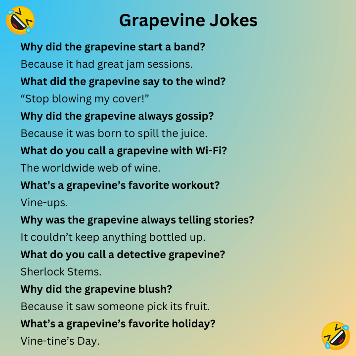 Grapevine Jokes