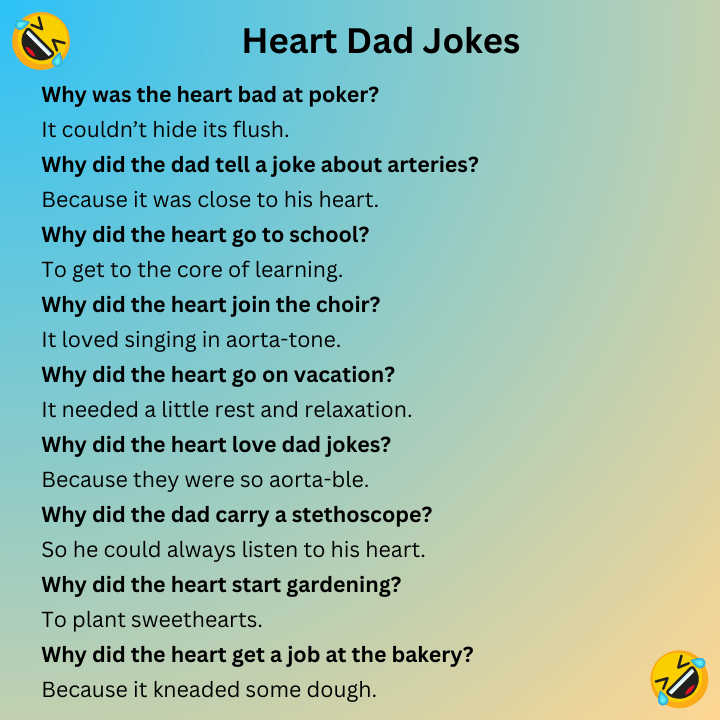 Heart Dad Jokes