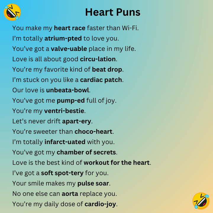 Heart Puns 