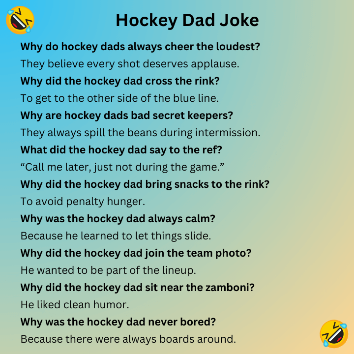 Hockey Dad Joke
