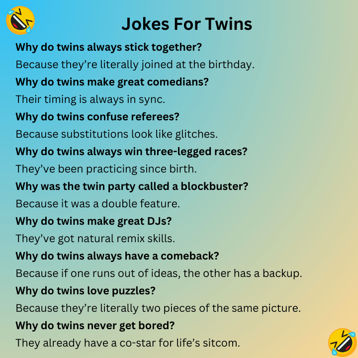 Jokes For Twins