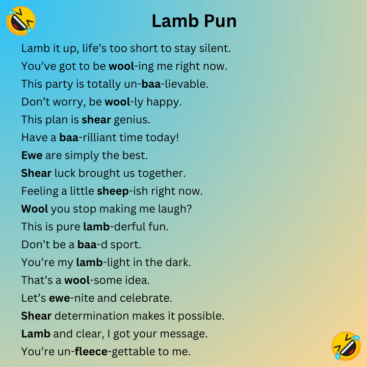 Lamb Pun