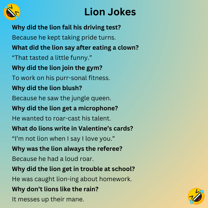 Lion Jokes