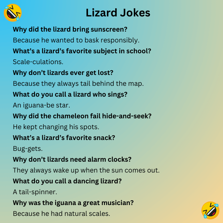 Lizard Jokes