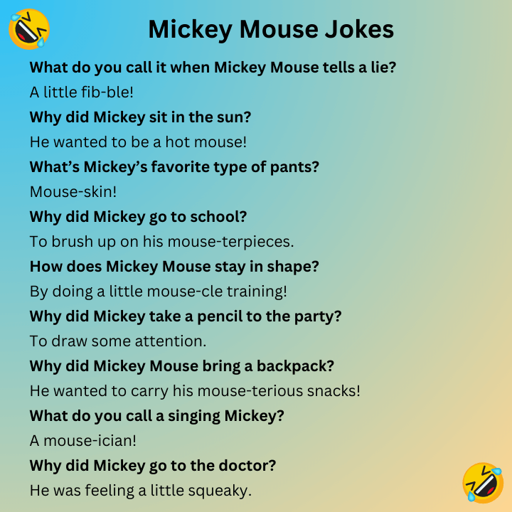 Mickey Mouse Jokes