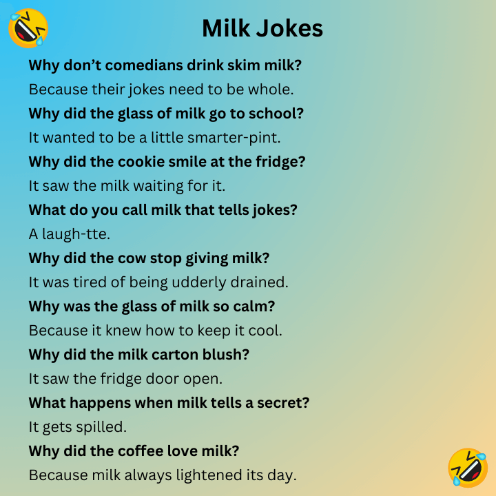 Milk Jokes