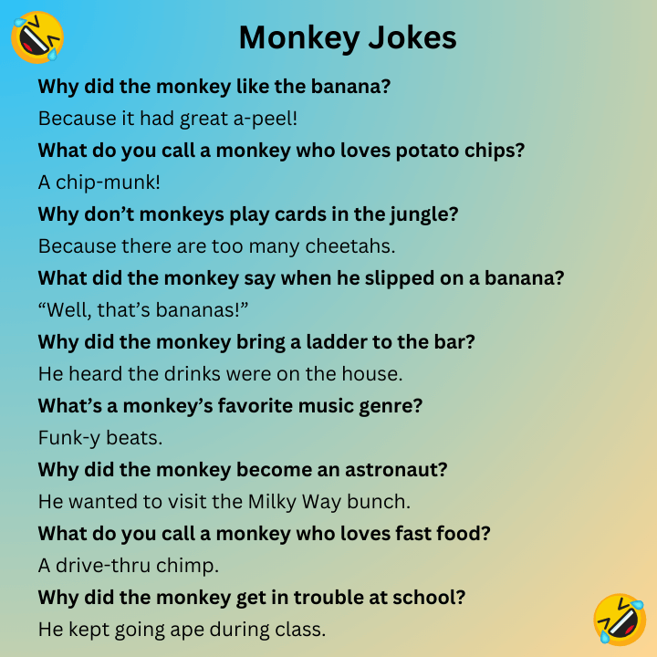 Monkey Jokes