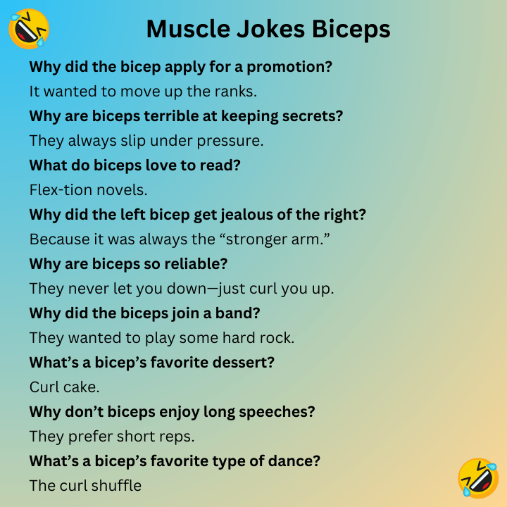Muscle Jokes Biceps
