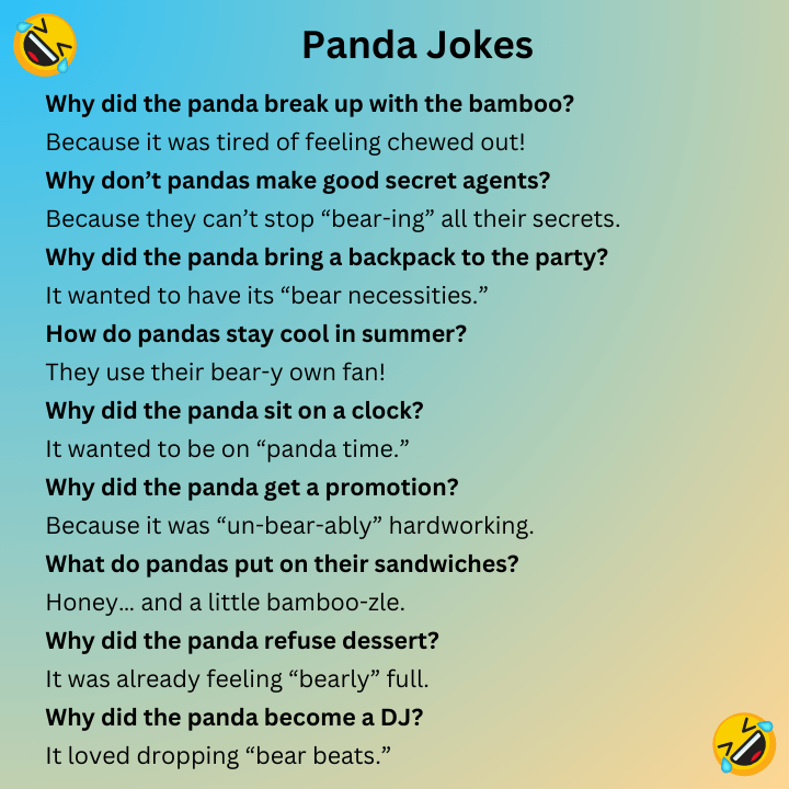 Panda Jokes