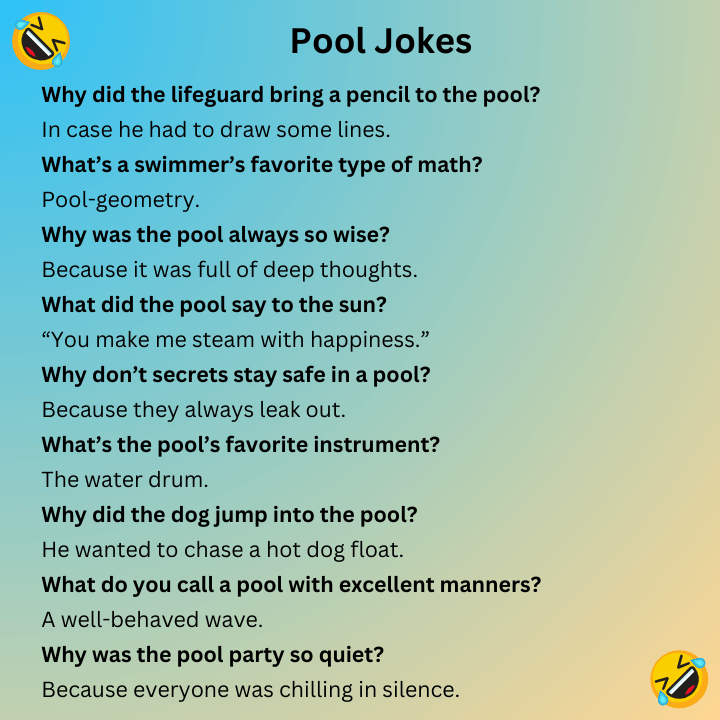Pool Jokes