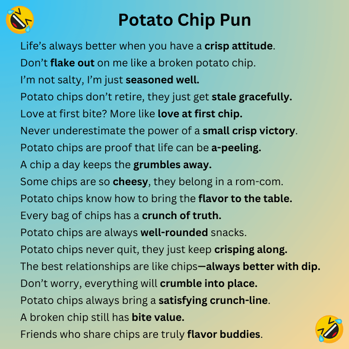 Potato Chip Pun
