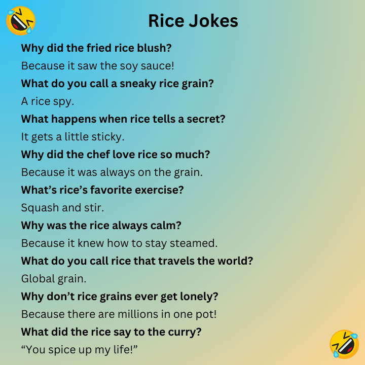 Rice Jokes