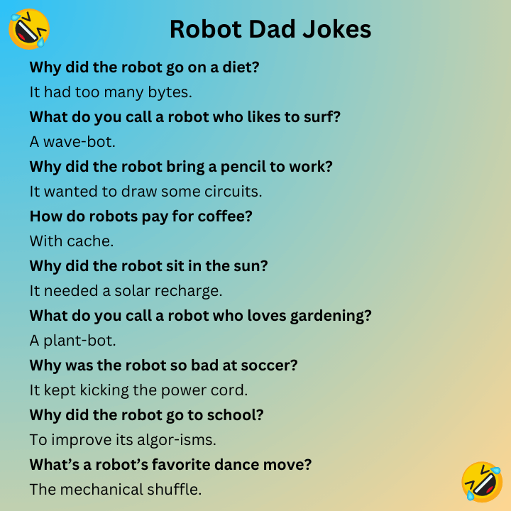 Robot Dad Jokes