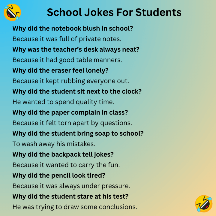 School Jokes For Students