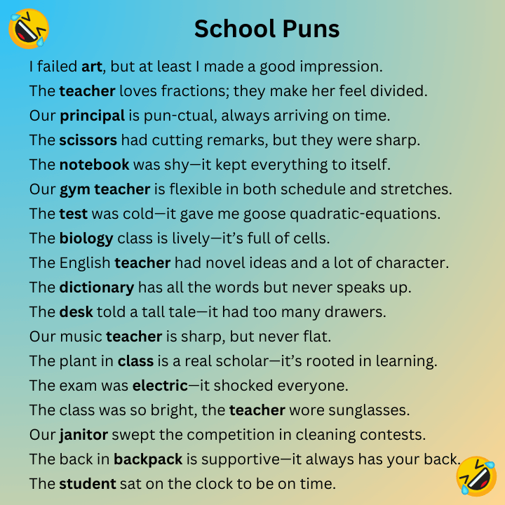 School Puns
