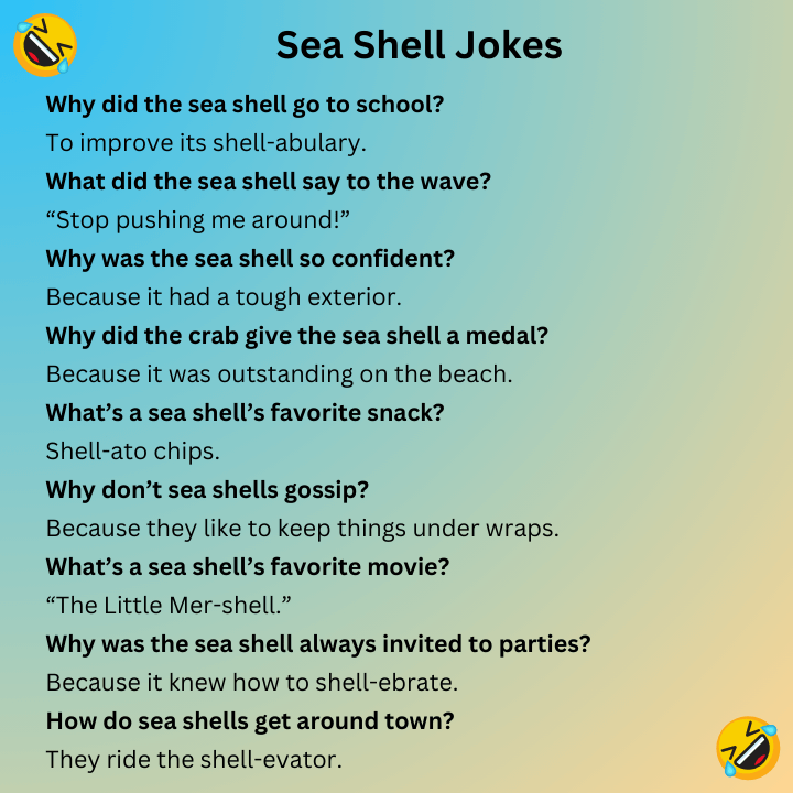 Sea Shell Jokes