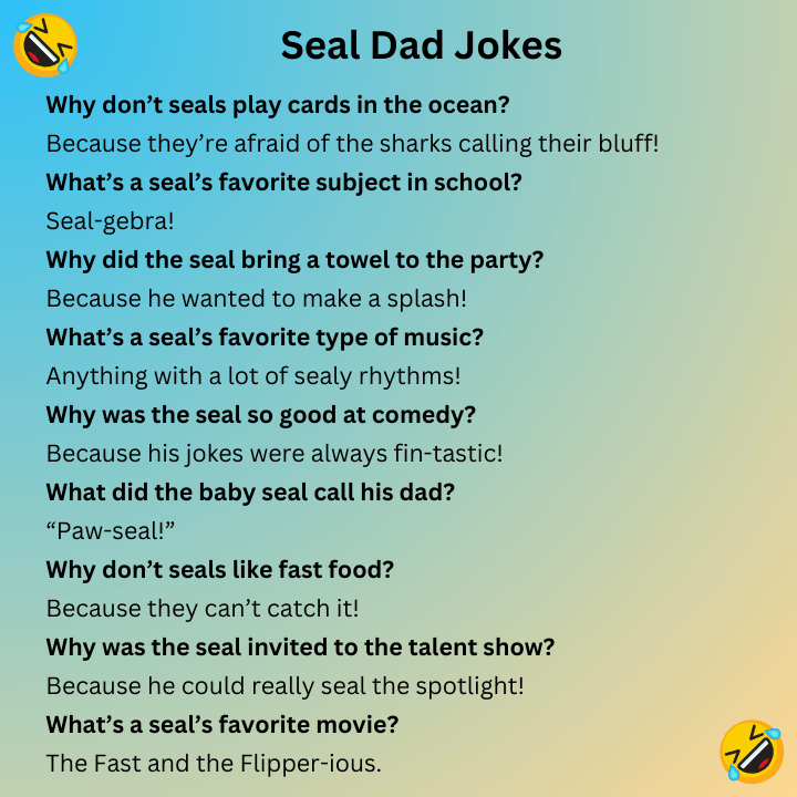 Seal Dad Jokes