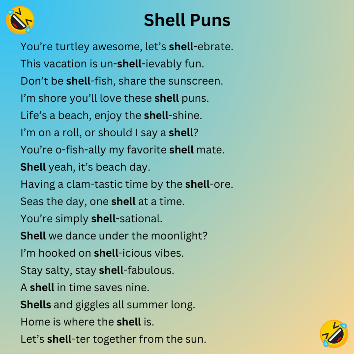Shell Puns