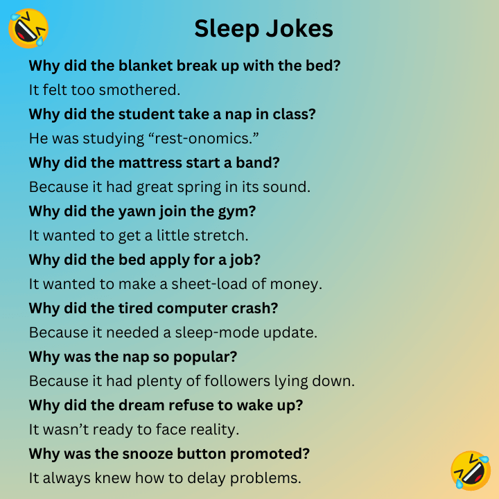 Sleep Jokes