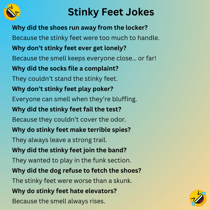 Stinky Feet Jokes