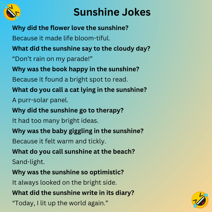 Sunshine Jokes
