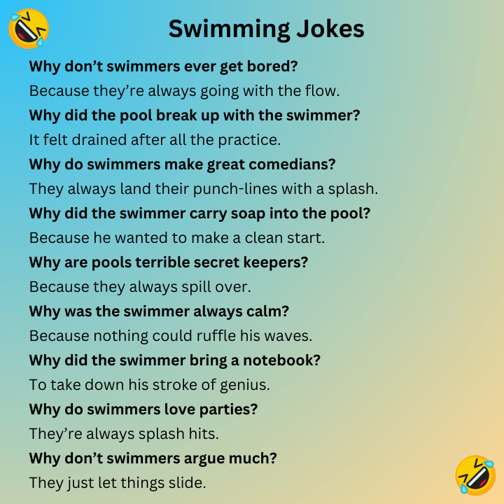 Swimming Jokes