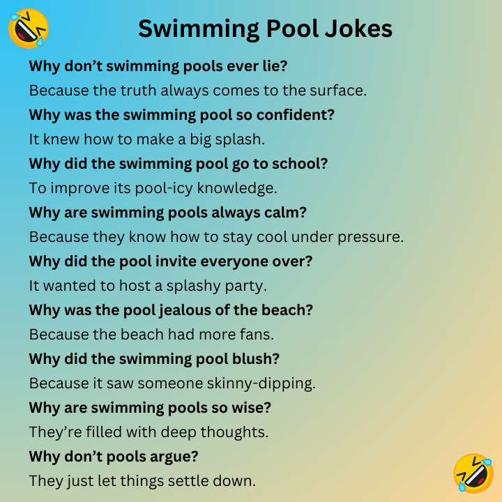 Swimming Pool Jokes