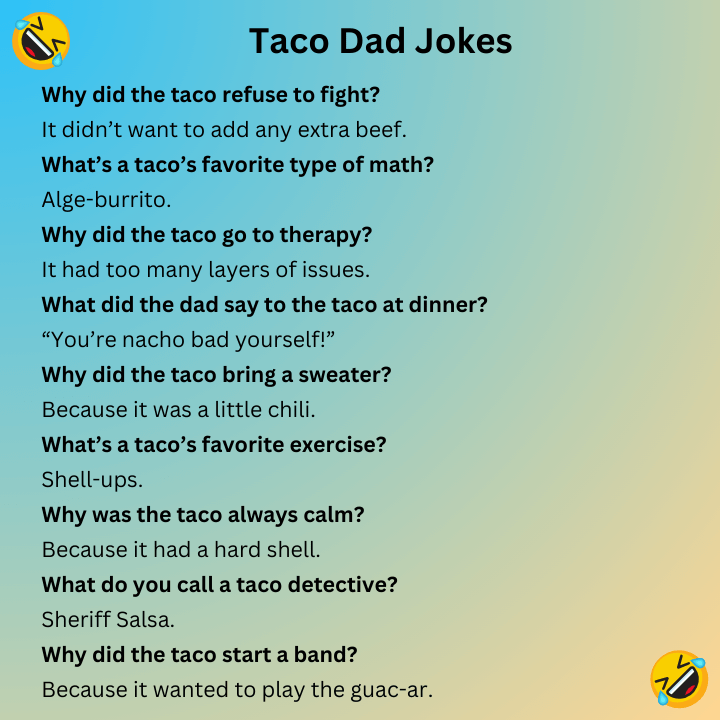 Taco Dad Jokes