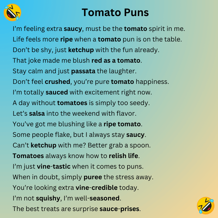 Tomato Puns