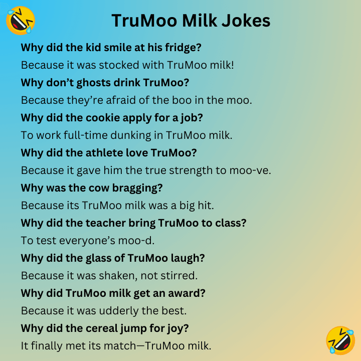 Trumoo Milk Jokes