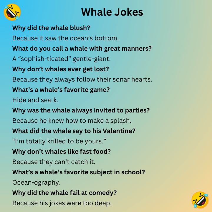 Whale Jokes
