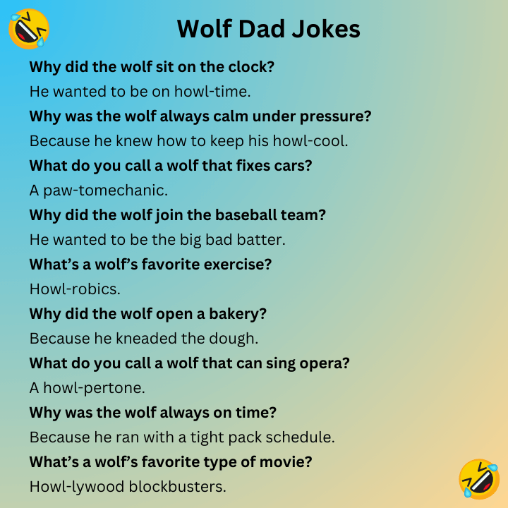 Wolf Dad Jokes