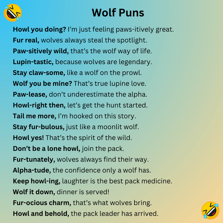 Wolf Puns