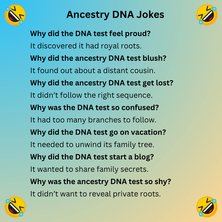 Ancestry DNA Jokes