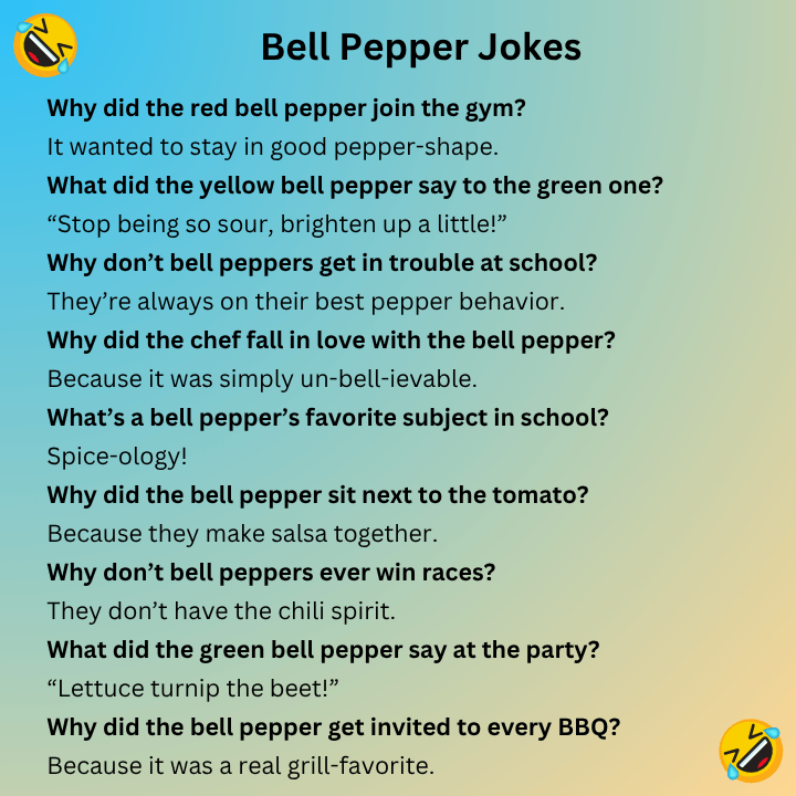 Bell Pepper Jokes