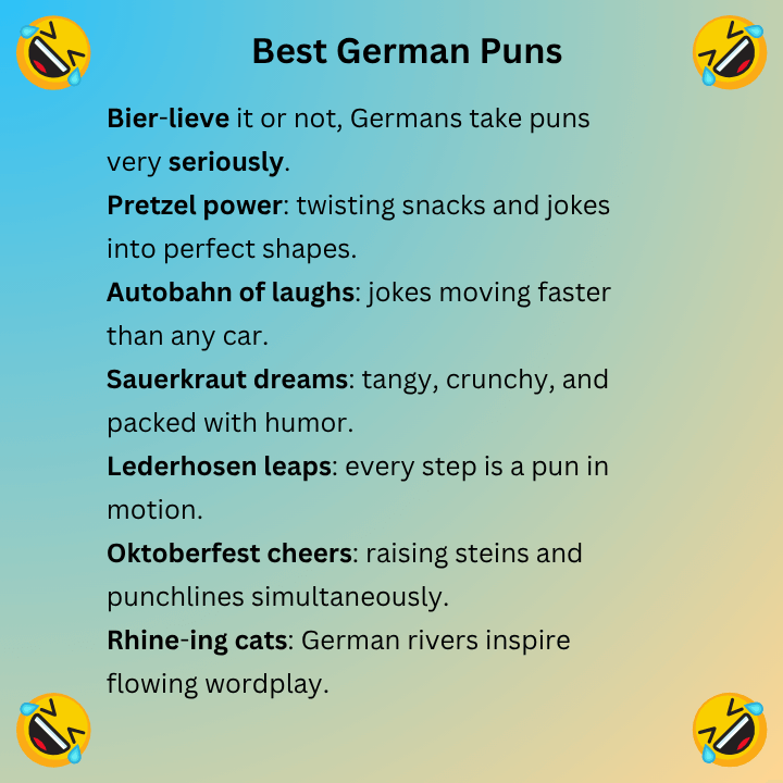 Best German Puns