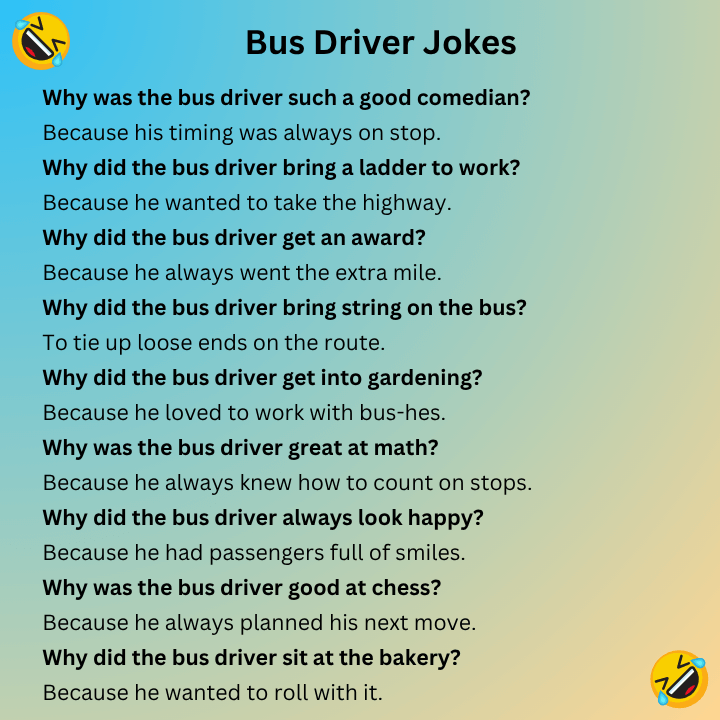 Bus Driver Jokes