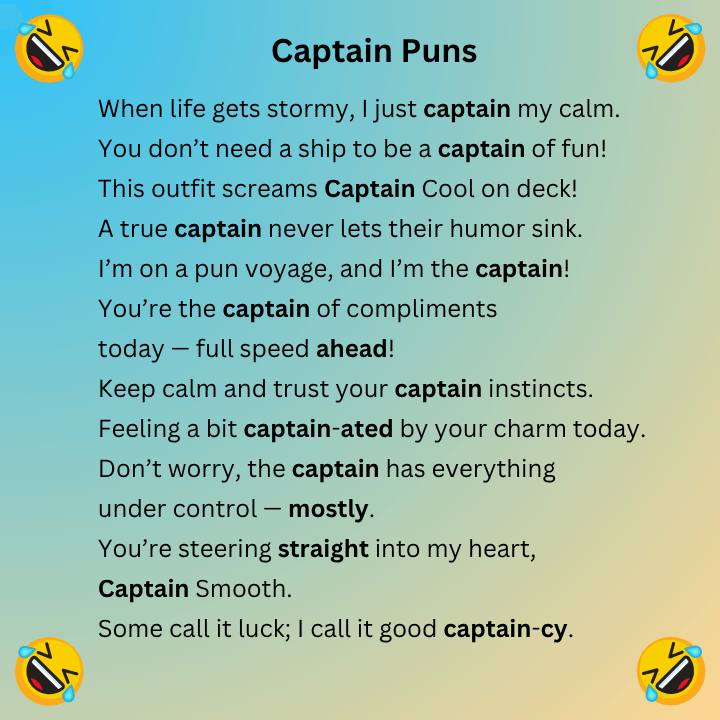 Captain Puns