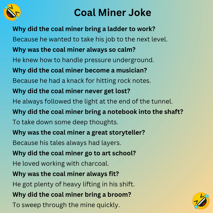 Coal Miner Joke