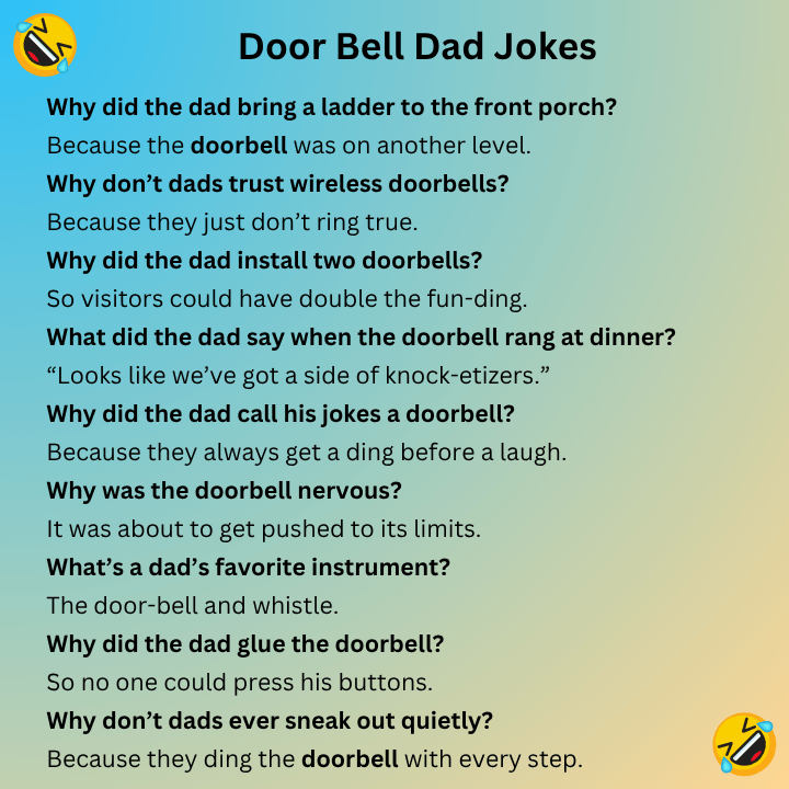 Door Bell Dad Jokes